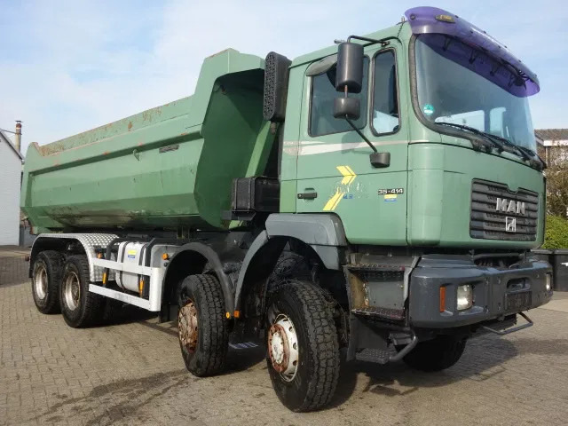 MAN 35.414 MEILLER 20cub steel kipper - Camion benne: photos 4 MAN 35.414 MEILLER 20cub steel kipper - Camion benne: photos 4