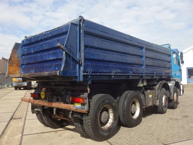 MAN 41-414 MEILLER KIPPER 8X4,MANUAL POMP - Camion benne: photos 4 MAN 41-414 MEILLER KIPPER 8X4,MANUAL POMP - Camion benne: photos 4