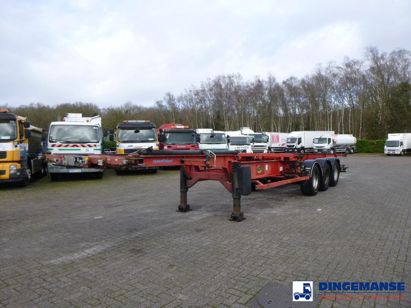 ASCA 3-axle container trailer - Semi-remorque porte-conteneur/ Caisse mobile: photos 1 ASCA 3-axle container trailer - Semi-remorque porte-conteneur/ Caisse mobile: photos 1