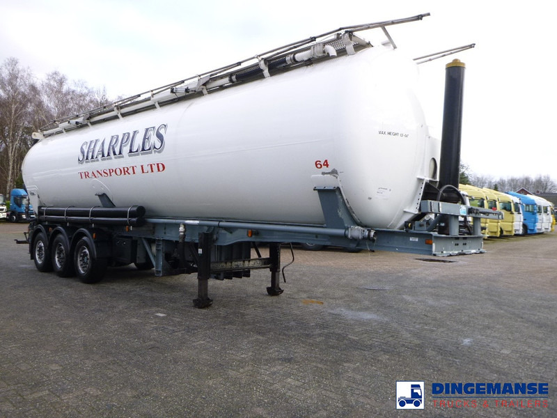 COBO Powder tank alu 58 m3 (tipping) - Semi-remorque citerne: photos 2 COBO Powder tank alu 58 m3 (tipping) - Semi-remorque citerne: photos 2