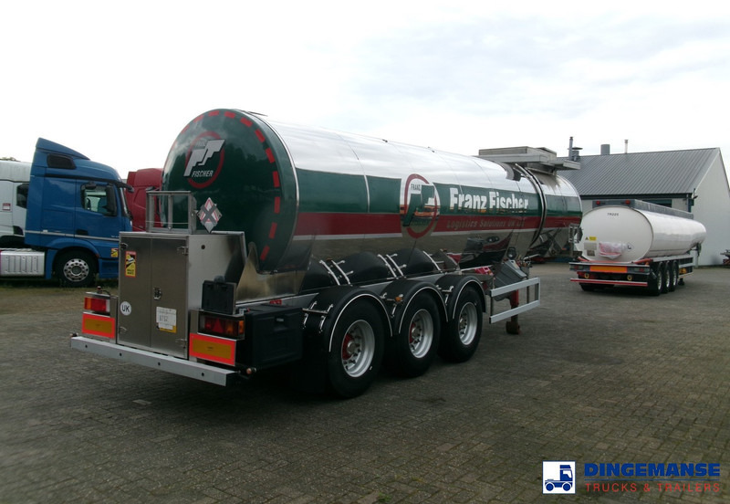 Clayton Chemical tank inox 18 m3 / 1 comp - Semi-remorque citerne: photos 4 Clayton Chemical tank inox 18 m3 / 1 comp - Semi-remorque citerne: photos 4