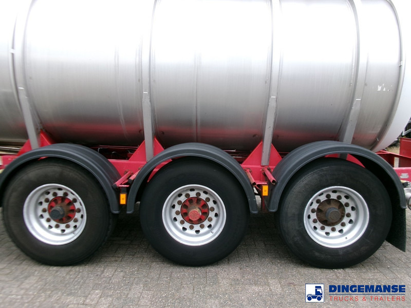 Crane Fruehauf Chemical tank inox 22.5 m3 / 1 comp - Semi-remorque citerne: photos 5 Crane Fruehauf Chemical tank inox 22.5 m3 / 1 comp - Semi-remorque citerne: photos 5