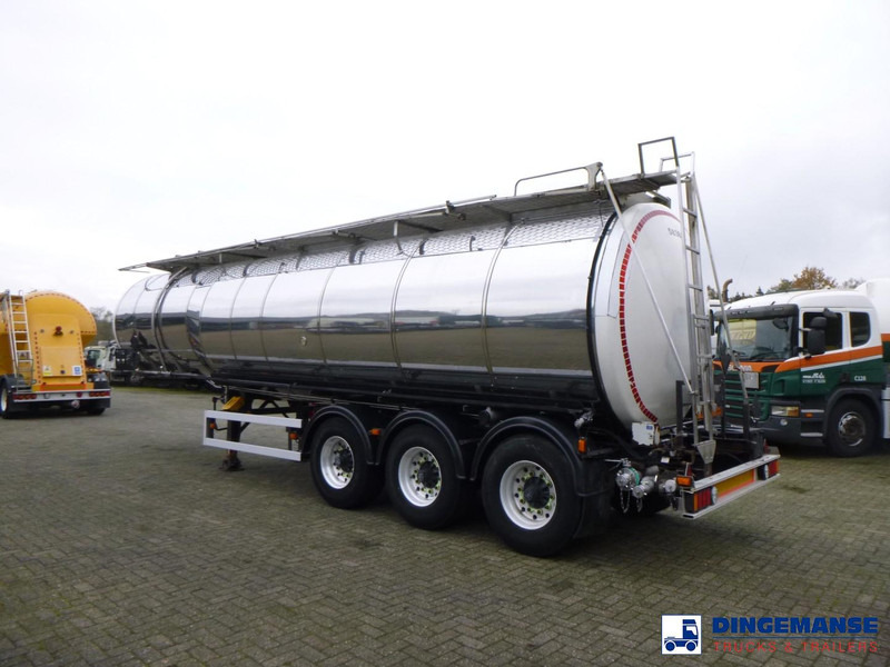 Crane Fruehauf Chemical tank inox 32.8 m3 / 1 comp - Semi-remorque citerne: photos 3 Crane Fruehauf Chemical tank inox 32.8 m3 / 1 comp - Semi-remorque citerne: photos 3
