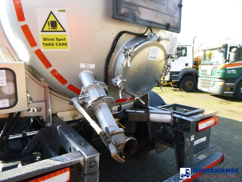Semi-remorque citerne Crossland Vacuum tank alu 33.4 m3 / 1 comp: photos 13