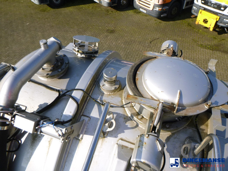 Semi-remorque citerne Crossland Vacuum tank alu 33.4 m3 / 1 comp: photos 16