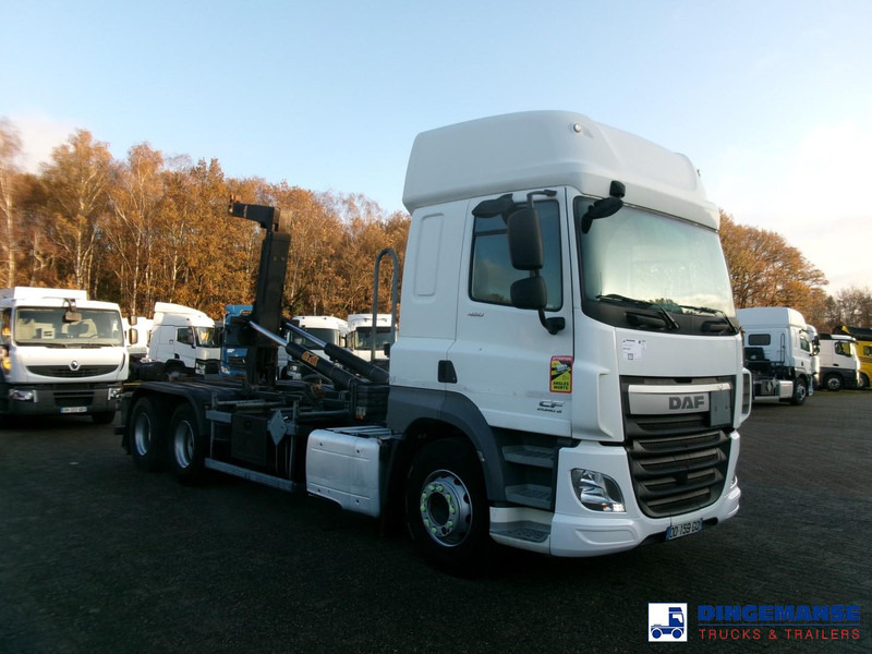 DAF CF 460 6x2 Euro 6 Hyva container hook 20 t - Camion ampliroll: photos 2 DAF CF 460 6x2 Euro 6 Hyva container hook 20 t - Camion ampliroll: photos 2