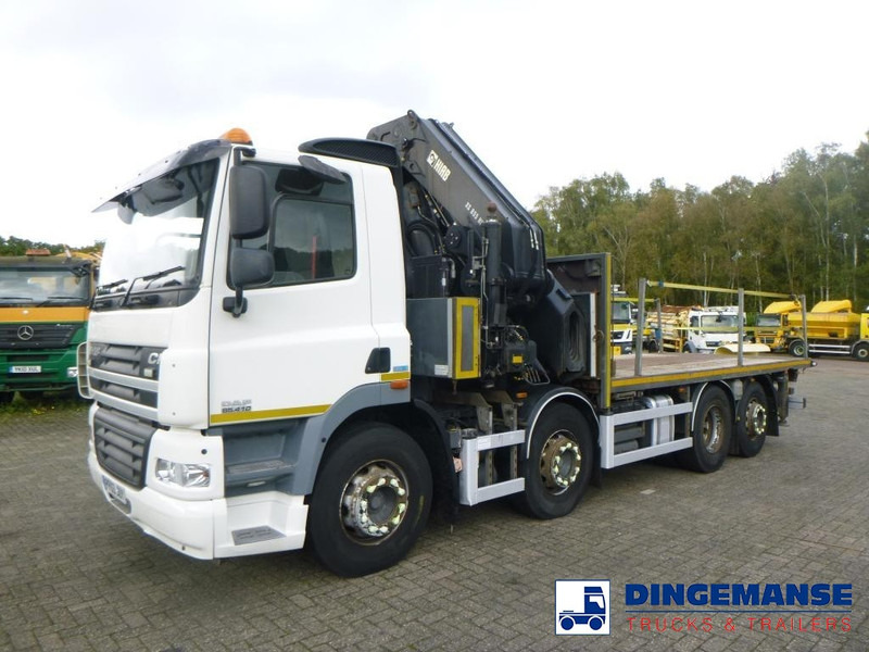 DAF CF 85.410 8X2 RHD + Hiab XS855 EP6 Hipro - Camion grue: photos 5 DAF CF 85.410 8X2 RHD + Hiab XS855 EP6 Hipro - Camion grue: photos 5