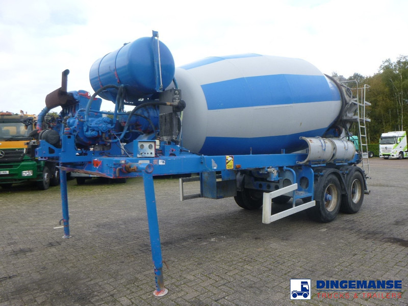 De Buf De Buf mixer trailer 10 m3 - Semi-remorque malaxeur: photos 1 De Buf De Buf mixer trailer 10 m3 - Semi-remorque malaxeur: photos 1