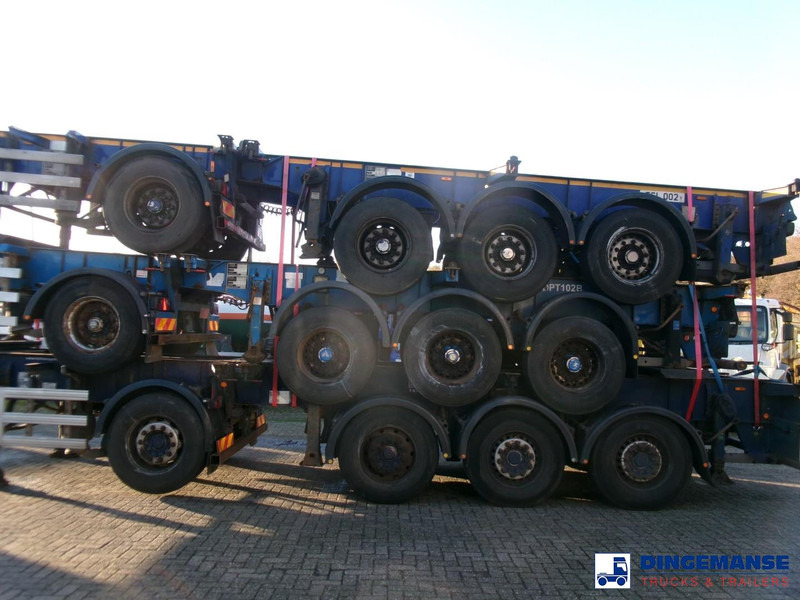 Dennison Stack - 3 x splitter container chassis 20-30-40-45 ft - Semi-remorque porte-conteneur/ Caisse mobile: photos 5 Dennison Stack - 3 x splitter container chassis 20-30-40-45 ft - Semi-remorque porte-conteneur/ Caisse mobile: photos 5