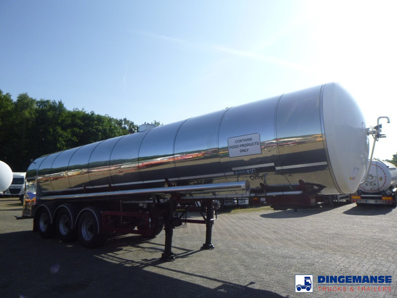 Feldbinder Food tank inox 30 m3 / 1 comp - Semi-remorque citerne: photos 2 Feldbinder Food tank inox 30 m3 / 1 comp - Semi-remorque citerne: photos 2