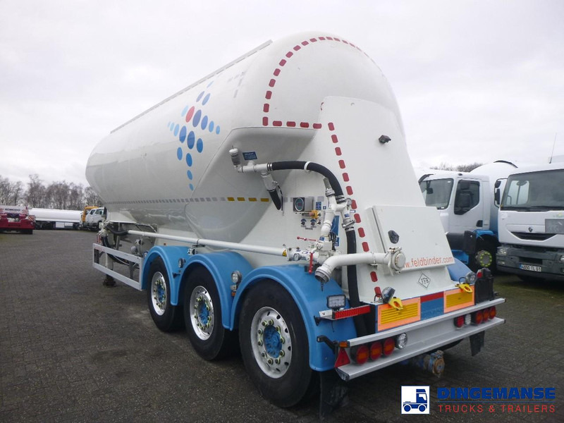 Feldbinder Powder tank alu 36 m3 / 1 comp - Semi-remorque citerne: photos 3 Feldbinder Powder tank alu 36 m3 / 1 comp - Semi-remorque citerne: photos 3