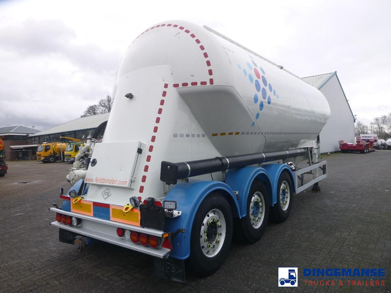 Feldbinder Powder tank alu 36 m3 / 1 comp - Semi-remorque citerne: photos 4 Feldbinder Powder tank alu 36 m3 / 1 comp - Semi-remorque citerne: photos 4