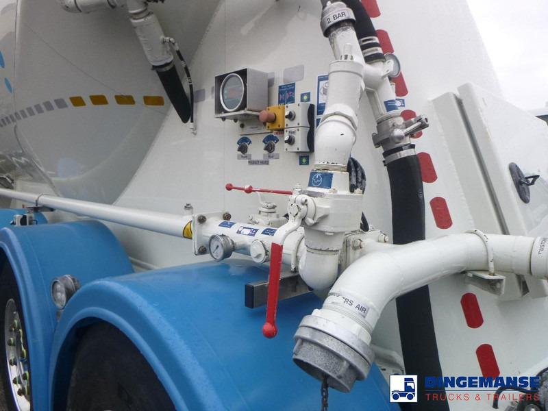 Feldbinder Powder tank alu 36 m3 / 1 comp - Semi-remorque citerne: photos 5 Feldbinder Powder tank alu 36 m3 / 1 comp - Semi-remorque citerne: photos 5