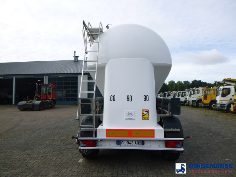 Feldbinder Powder tank alu 37 m3 / 1 comp - Semi-remorque citerne: photos 5 Feldbinder Powder tank alu 37 m3 / 1 comp - Semi-remorque citerne: photos 5