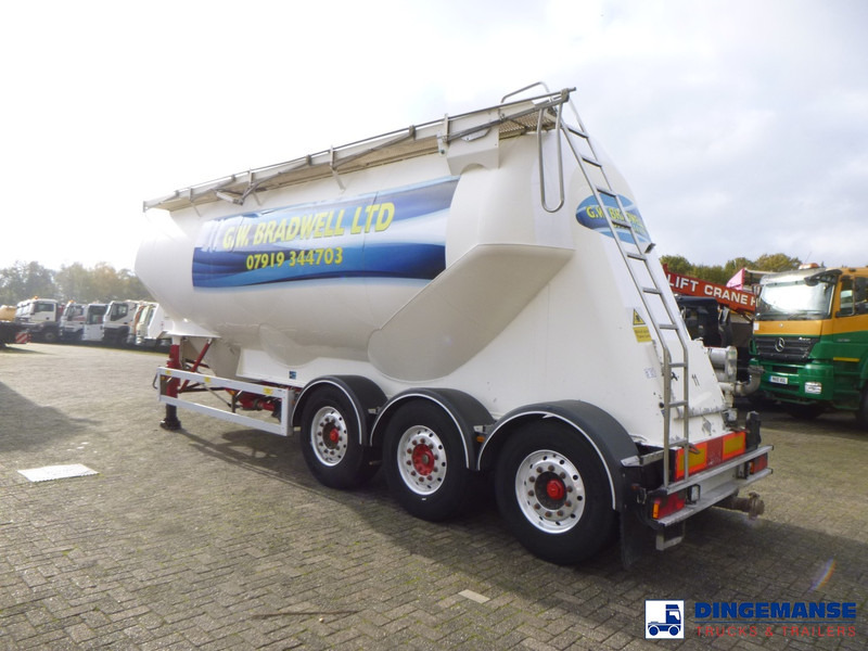Feldbinder Powder tank alu 40 m3 / 1 comp - Semi-remorque citerne: photos 3 Feldbinder Powder tank alu 40 m3 / 1 comp - Semi-remorque citerne: photos 3