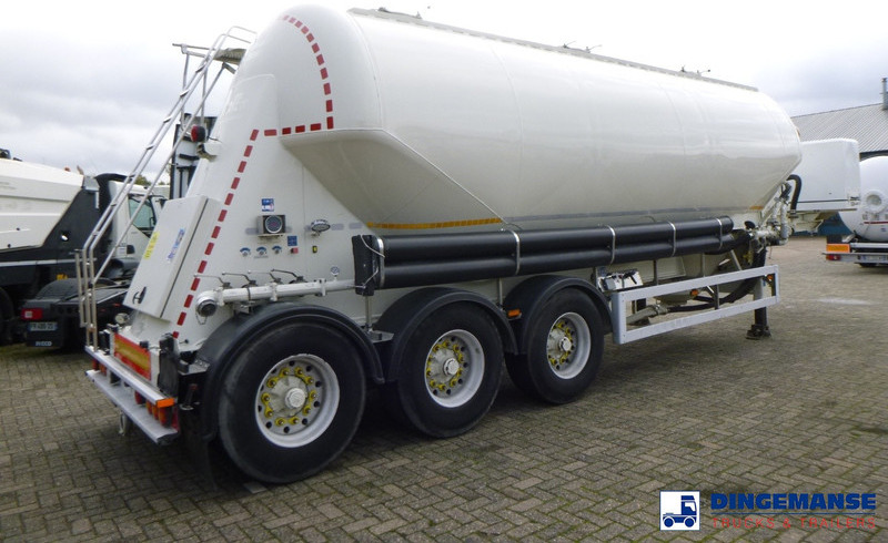 Feldbinder Powder tank alu 40 m3 + engine/compressor - Semi-remorque citerne: photos 4 Feldbinder Powder tank alu 40 m3 + engine/compressor - Semi-remorque citerne: photos 4