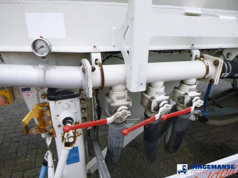 Semi-remorque citerne Feldbinder Powder tank alu 50 m3 / 1 comp: photos 12