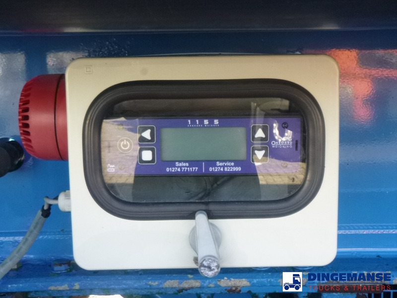 Semi-remorque citerne Feldbinder Powder tank alu 60 m3 / Compressor diesel engine.: photos 20