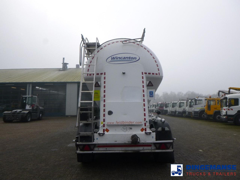 Feldbinder Powder tank alu alu 49 m3 / 1 comp - Semi-remorque citerne: photos 5 Feldbinder Powder tank alu alu 49 m3 / 1 comp - Semi-remorque citerne: photos 5