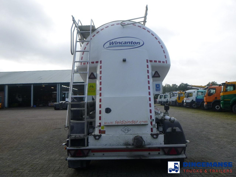 Feldbinder Powder tank alu alu 49 m3 / 1 comp - Semi-remorque citerne: photos 5 Feldbinder Powder tank alu alu 49 m3 / 1 comp - Semi-remorque citerne: photos 5