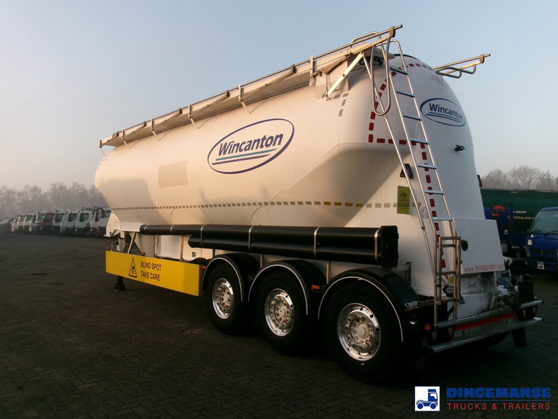 Feldbinder Powder tank alu alu 49 m3 / 1 comp - Semi-remorque citerne: photos 3 Feldbinder Powder tank alu alu 49 m3 / 1 comp - Semi-remorque citerne: photos 3