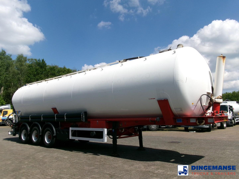 Feldbinder Powder tank alu (tipping) 63 m3 - Semi-remorque citerne: photos 2 Feldbinder Powder tank alu (tipping) 63 m3 - Semi-remorque citerne: photos 2