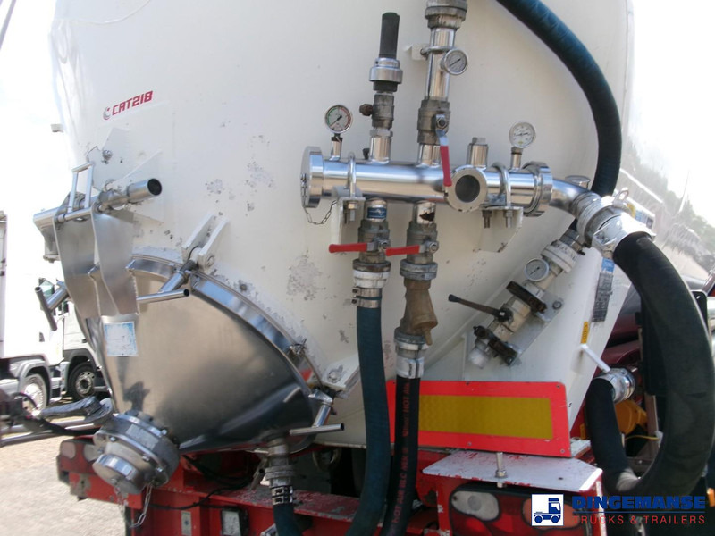 Feldbinder Powder tank alu (tipping) 63 m3 - Semi-remorque citerne: photos 5 Feldbinder Powder tank alu (tipping) 63 m3 - Semi-remorque citerne: photos 5