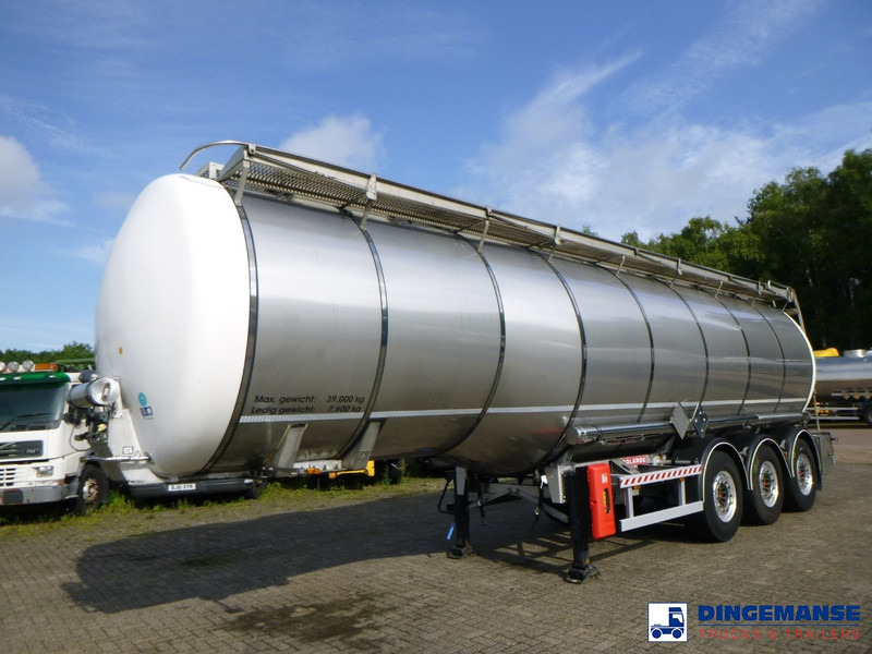 Fluid Chemical tank inox 37.5 m3 / 1 comp ADR 28-10-2025 - Semi-remorque citerne: photos 1 Fluid Chemical tank inox 37.5 m3 / 1 comp ADR 28-10-2025 - Semi-remorque citerne: photos 1