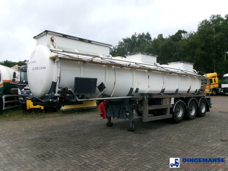 Fruehauf Chemical ACID Rubber tank steel 22.5 m3 / 1 comp - Semi-remorque citerne: photos 1 Fruehauf Chemical ACID Rubber tank steel 22.5 m3 / 1 comp - Semi-remorque citerne: photos 1