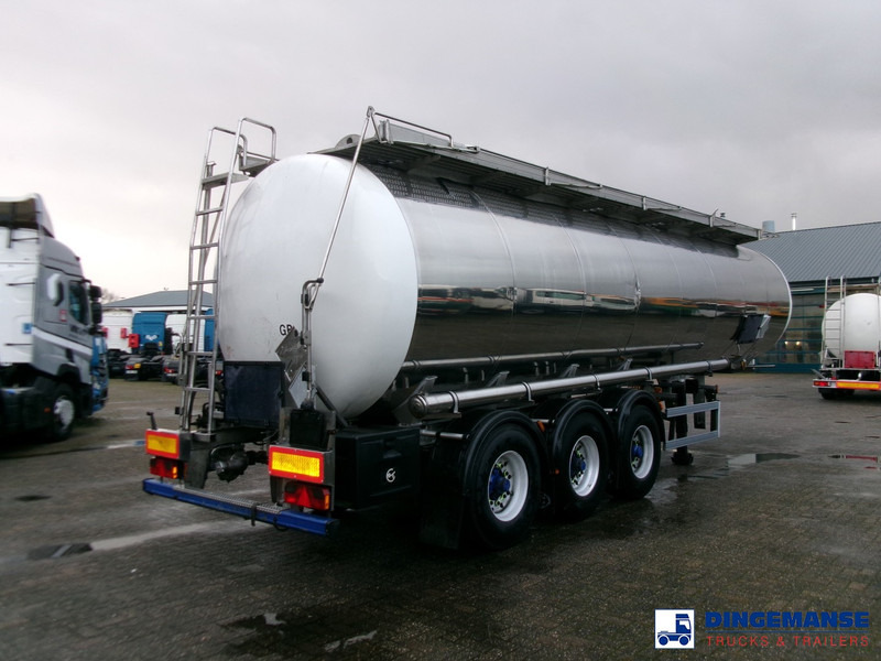 Indox Chemical tank inox L4BH 33.5 m3 / 1 comp - Semi-remorque citerne: photos 4 Indox Chemical tank inox L4BH 33.5 m3 / 1 comp - Semi-remorque citerne: photos 4