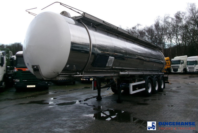 Indox Chemical tank inox L4BH 33.5 m3 / 1 comp - Semi-remorque citerne: photos 1 Indox Chemical tank inox L4BH 33.5 m3 / 1 comp - Semi-remorque citerne: photos 1