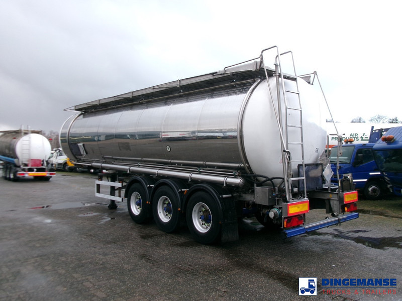 Indox Chemical tank inox L4BH 33.5 m3 / 1 comp - Semi-remorque citerne: photos 3 Indox Chemical tank inox L4BH 33.5 m3 / 1 comp - Semi-remorque citerne: photos 3