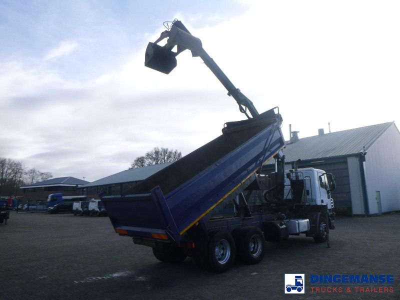 Iveco AD260T33 6X4 RHD tipper + HMF crane - Camion grue: photos 4 Iveco AD260T33 6X4 RHD tipper + HMF crane - Camion grue: photos 4