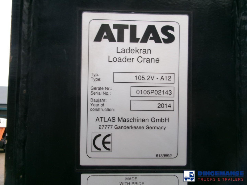 Camion grue Iveco Stralis 310 6x2 Euro 6 + Atlas 105.2 crane: photos 14