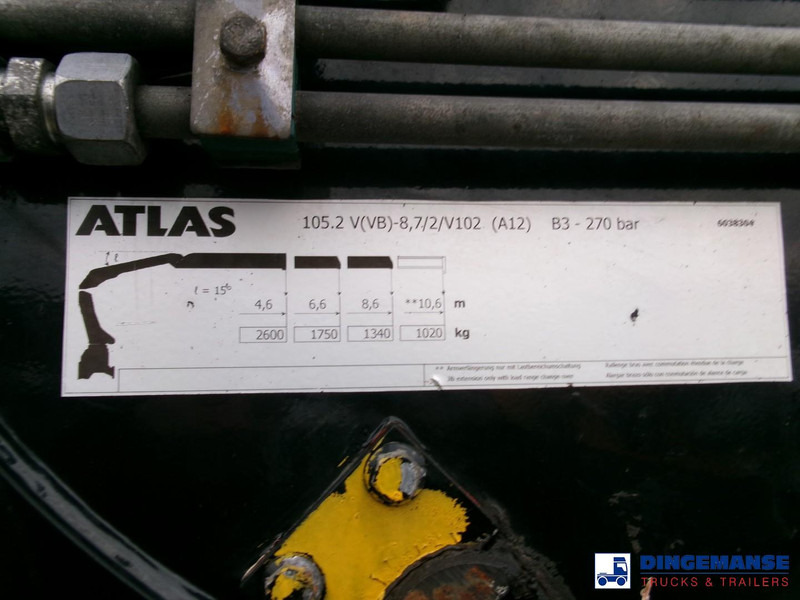 Camion grue Iveco Stralis 310 6x2 Euro 6 + Atlas 105.2 crane: photos 15