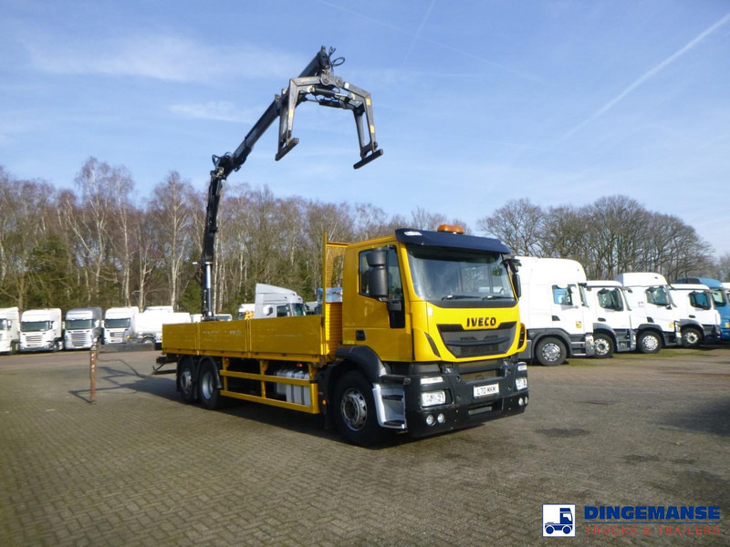 Iveco Stralis 310 6x2 Euro 6 RHD + Atlas 105.2 crane - Camion grue: photos 2 Iveco Stralis 310 6x2 Euro 6 RHD + Atlas 105.2 crane - Camion grue: photos 2