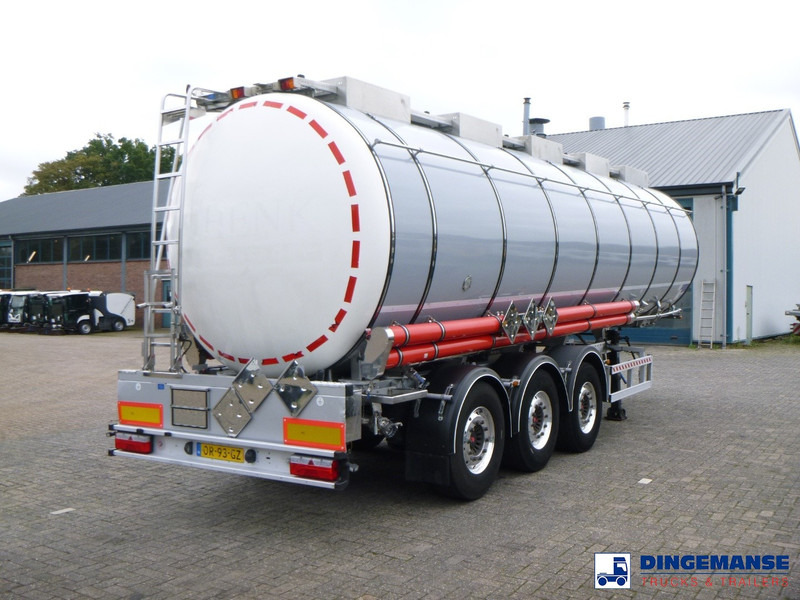 Kässbohrer Chemical tank inox L4BH 37.5 m3 / 1 comp - Semi-remorque citerne: photos 4 Kässbohrer Chemical tank inox L4BH 37.5 m3 / 1 comp - Semi-remorque citerne: photos 4