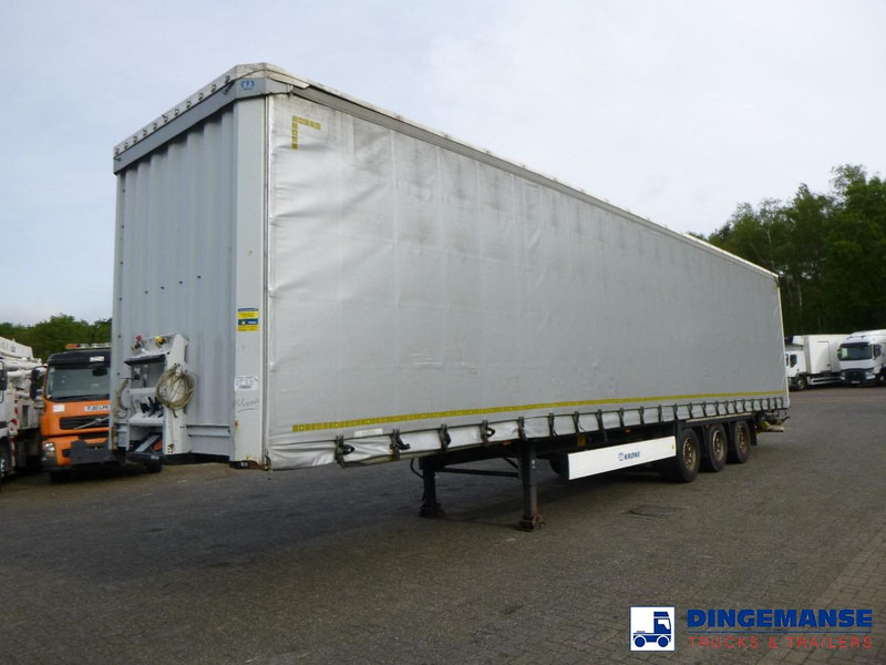 Krone Curtain side trailer SD - Semi-remorque rideaux coulissants: photos 1 Krone Curtain side trailer SD - Semi-remorque rideaux coulissants: photos 1
