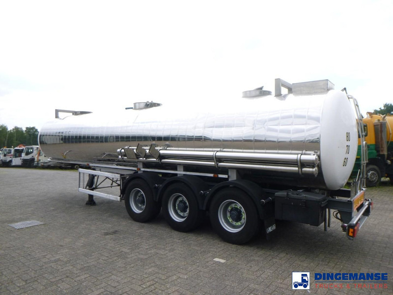 MAISONNEUVE Chemical ACID tank inox 22.4 m3 / 1 comp - Semi-remorque citerne: photos 3 MAISONNEUVE Chemical ACID tank inox 22.4 m3 / 1 comp - Semi-remorque citerne: photos 3