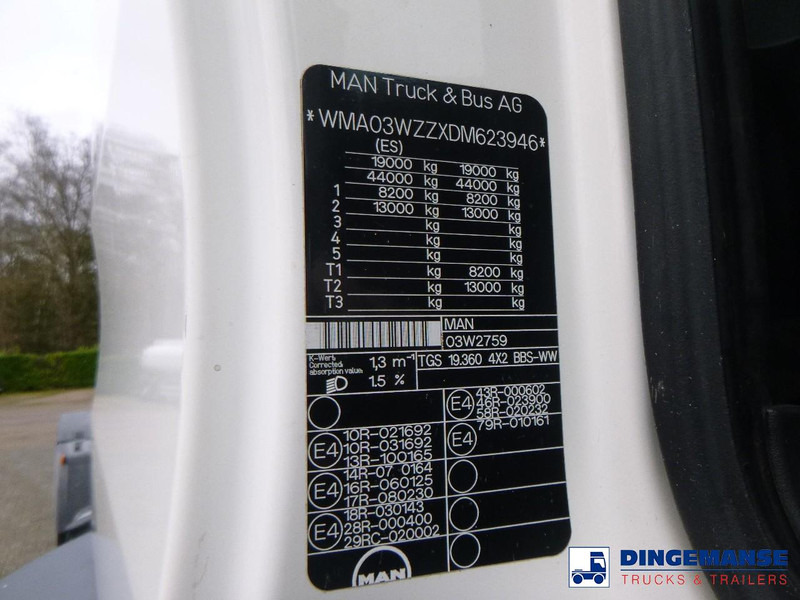 Châssis cabine MAN TGS 19.360 4X2 BBS manual Euro 2 chassis + PTO: photos 17