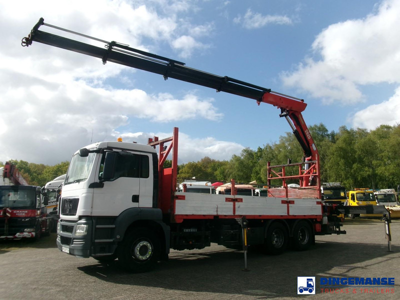 MAN TGS 26.320 6X4 RHD + HMF 2820 K4 - Camion grue: photos 1 MAN TGS 26.320 6X4 RHD + HMF 2820 K4 - Camion grue: photos 1