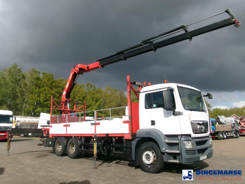 MAN TGS 26.320 6X4 RHD + HMF 2820 K4 - Camion grue: photos 2 MAN TGS 26.320 6X4 RHD + HMF 2820 K4 - Camion grue: photos 2
