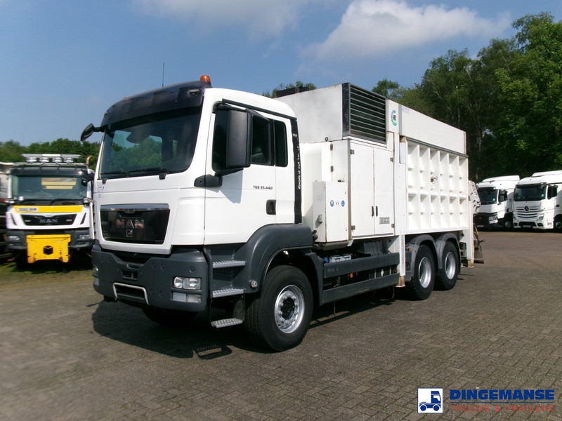 MAN TGS 26.440 6X4 MTS Saugbagger Dino3 vacume - Camion hydrocureur: photos 1 MAN TGS 26.440 6X4 MTS Saugbagger Dino3 vacume - Camion hydrocureur: photos 1
