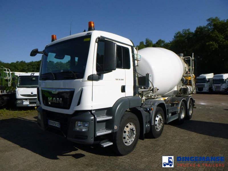 MAN TGS 32.360 8X4 Euro 6 Imer concrete mixer 9 m3 - Camion malaxeur: photos 1 MAN TGS 32.360 8X4 Euro 6 Imer concrete mixer 9 m3 - Camion malaxeur: photos 1