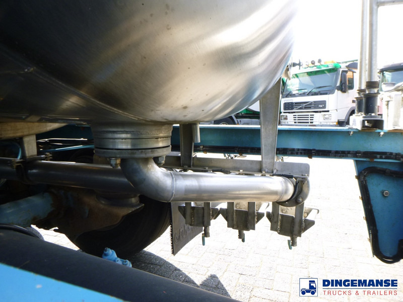 Semi-remorque citerne Magyar Chemical tank inox 40.5 m3 / 3 comp: photos 10