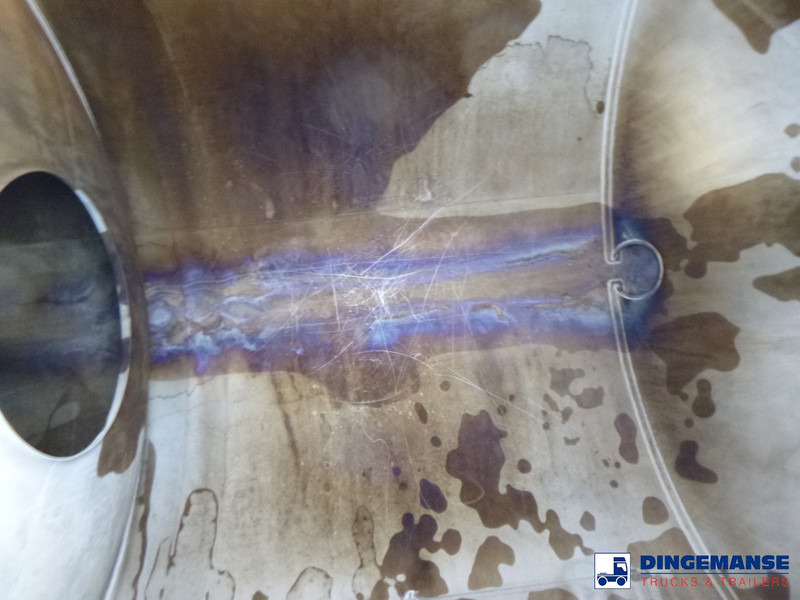 Semi-remorque citerne Magyar Chemical tank inox 40.5 m3 / 3 comp: photos 19