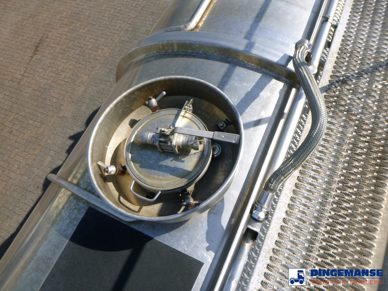 Semi-remorque citerne Magyar Chemical tank inox 40.5 m3 / 3 comp: photos 20