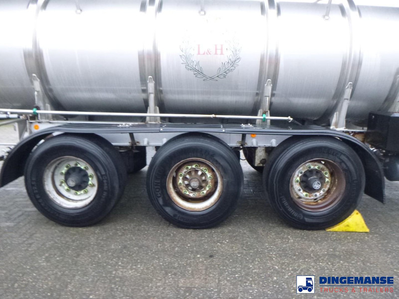 Magyar Food tank inox 21.9 m3 / 1 comp + pump - Semi-remorque citerne: photos 5 Magyar Food tank inox 21.9 m3 / 1 comp + pump - Semi-remorque citerne: photos 5