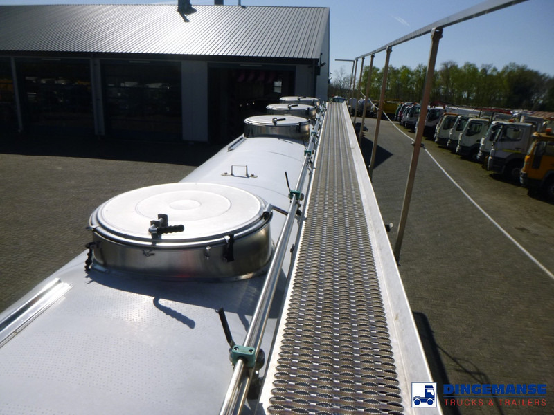 Semi-remorque citerne Magyar Food tank inox 31 m3 / 4 comp: photos 14