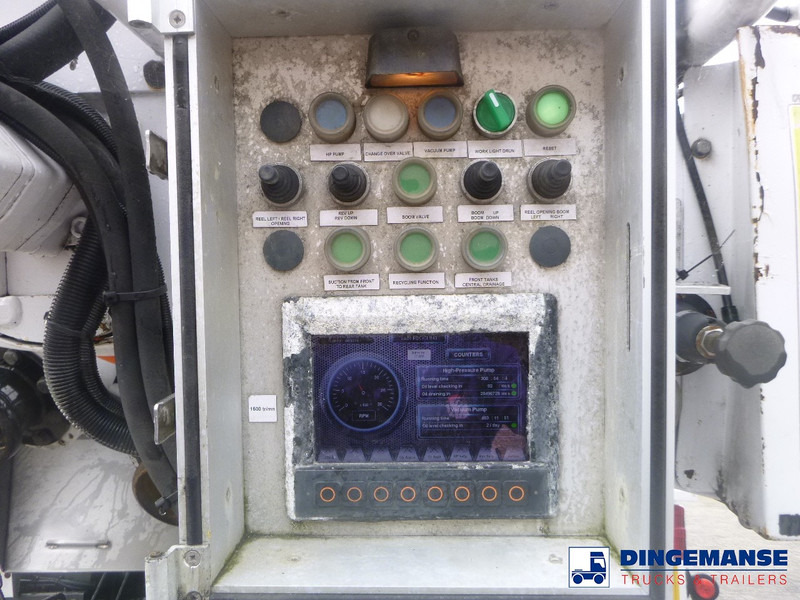 Camion hydrocureur Mercedes-Benz Actros 2541 6x2 RHD E5 Huwer vacuum tank / hydrocureur 12 m3: photos 13